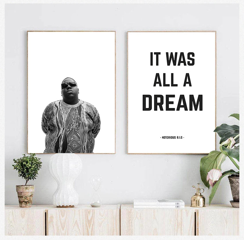 Biggie Smalls Canvas