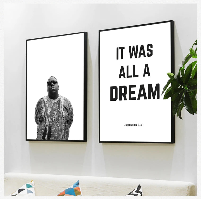 Biggie Smalls Canvas