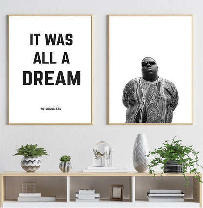 Biggie Smalls Canvas